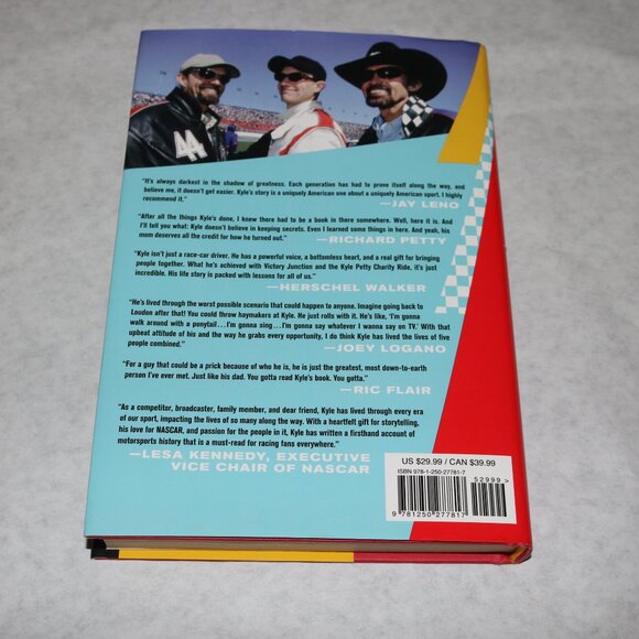 The Kyle Petty Swerve or Die hardback book great condition 2003 - Picture 4 of 5